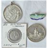 Image 1 : Lot of Four Leroux Medals