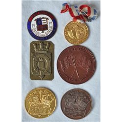 Lot of Six Quebec Medals