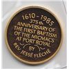 Image 2 : 1985 375th Micmac Anniversary Gold Medal