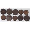 Image 1 : Lot of Ten Pre-Conderation Tokens