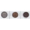 Image 1 : Lot of Three Counterstamp Canadian Coins