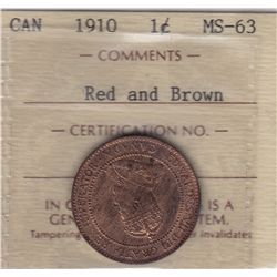 1910 One Cent