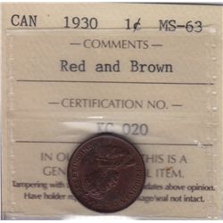 1930 One Cent