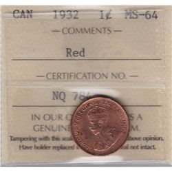 1932 One Cent
