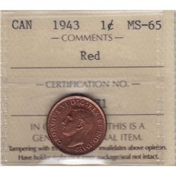 1943 One Cent