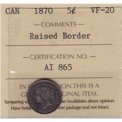 1870 Five Cent