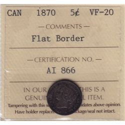 1870 Five Cent