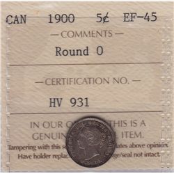 1900 Five Cent