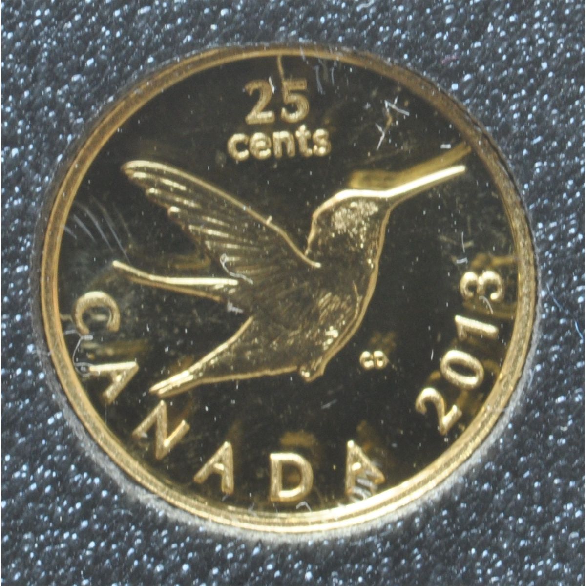 2013 Gold Hummingbird Coin