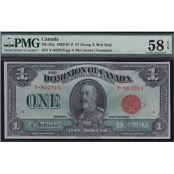 1923 Dominion of Canada $1