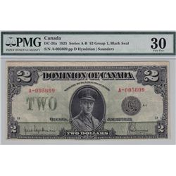 1923 Dominion of Canada $2