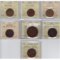 Lot of Seven ICCS Tokens