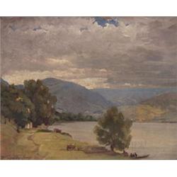 Kárpáthy Jeno (Debrecen, 1870 - Budapest, 1950), Vízparti táj