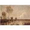 Image 1 : Olgyai Ferenc (Jászberény, 1872 - Budapest, 1939), Tehenek a vízparton