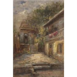 Bruck Hermina (Pest, 1865 - Budapest, 1944), Olasz udvar