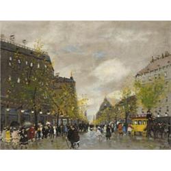 Berkes  Antal (Budapest, 1874 - Budapest, 1938), Nagyvárosi forgatag