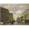 Image 1 : Berkes  Antal (Budapest, 1874 - Budapest, 1938), Nagyvárosi forgatag