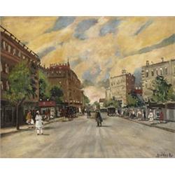 Berkes  Antal (Budapest, 1874 - Budapest, 1938), Sugárút