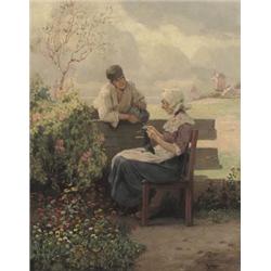 Möger, R. jelzéssel, 20. sz. eleje , Udvarlás