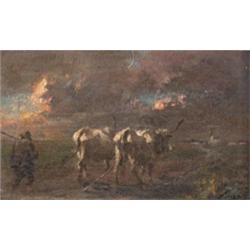 Pállya Celesztin (Genova, 1864 - Budapest, 1948), Mezei munka