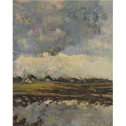 Endre Bélának tulajdonítva (Szeged, 1870 - Mártély, 1928), Alföldi tanya