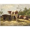 Image 1 : Edvi - Illés Aladár (Pest, 1870 - Budapest, 1958), Delelo tehenek