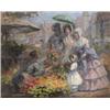 Image 1 : Gergely Imre (Pest, 1868 - Budapest, 1957 körül), A virágárúsnál