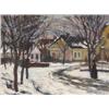 Image 1 : Balogh Ervin (Kecskemét, 1925 - ), Téli utca