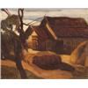 Image 1 : Szigeti Jeno (Budapest, 1881 - Hollandia, 1959 ), Erdélyi ház