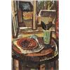 Image 1 : Mustó János (Lucfalva, 1934 - ), Cseresznyés csendélet