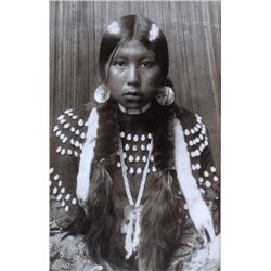 Dusty Dress by Edward S. Curtis Kalispell, Montana
