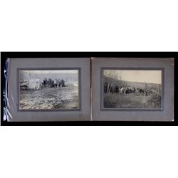 1899 Yellowstone Photographs The lot features two