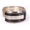 Image 3 : 1930's Navajo Turquoise and Sterling Bracelet