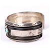 Image 4 : 1930's Navajo Turquoise and Sterling Bracelet
