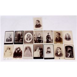 1850-1890 Western Cabinet Cards