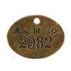 Image 3 : 1890-1920's Anaconda Mining Tags or Chincks