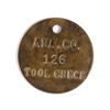 Image 4 : 1890-1920's Anaconda Mining Tags or Chincks