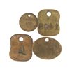 Image 6 : 1890-1920's Anaconda Mining Tags or Chincks