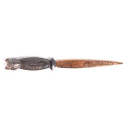 Husky Gas & Oil Cody Wyoming Copper Letter Opener