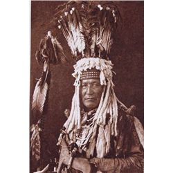 Mountain Chief 1913 Etching by Rodman Wanamaker Th