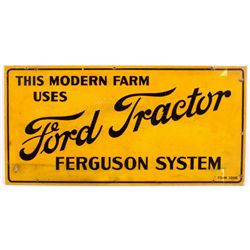 1930's Ford Tractor Sign