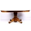 Image 2 : Solid Round Oak Table with Claw Feet