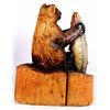 Image 6 : Chainsaw Carving of Bear with Rainbow Trout