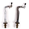Image 2 : 1920's Chrome Beer Taps The lot features two origi