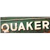 Image 2 : 1949 Quaker State Oil Sign The sign shows some rou