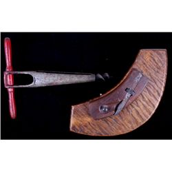 Antique Barrel Making Tools The lot shows two orig