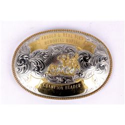 Montana Silversmiths Champion Header Belt Buckle