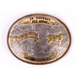 Montana Champion Sr. Showman Buckle
