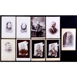 1880-1890 Montana Cabinet Cards