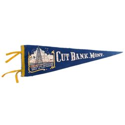 Cut Bank, Montana Pennant Oil circa 1880-1920